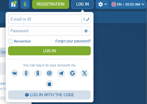 1xBet Login Pakistan